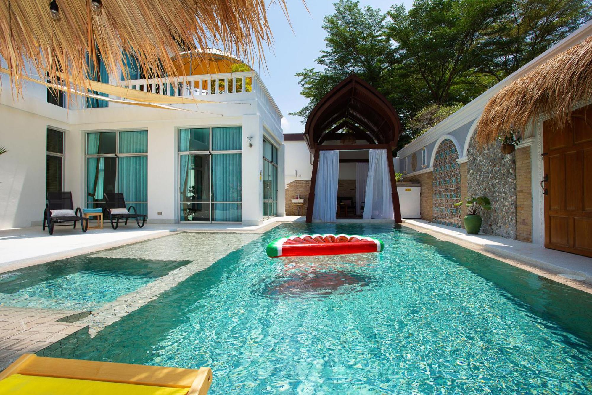 Nagawari Art Maldives Pattaya Villa Na Chom Thian Exterior foto