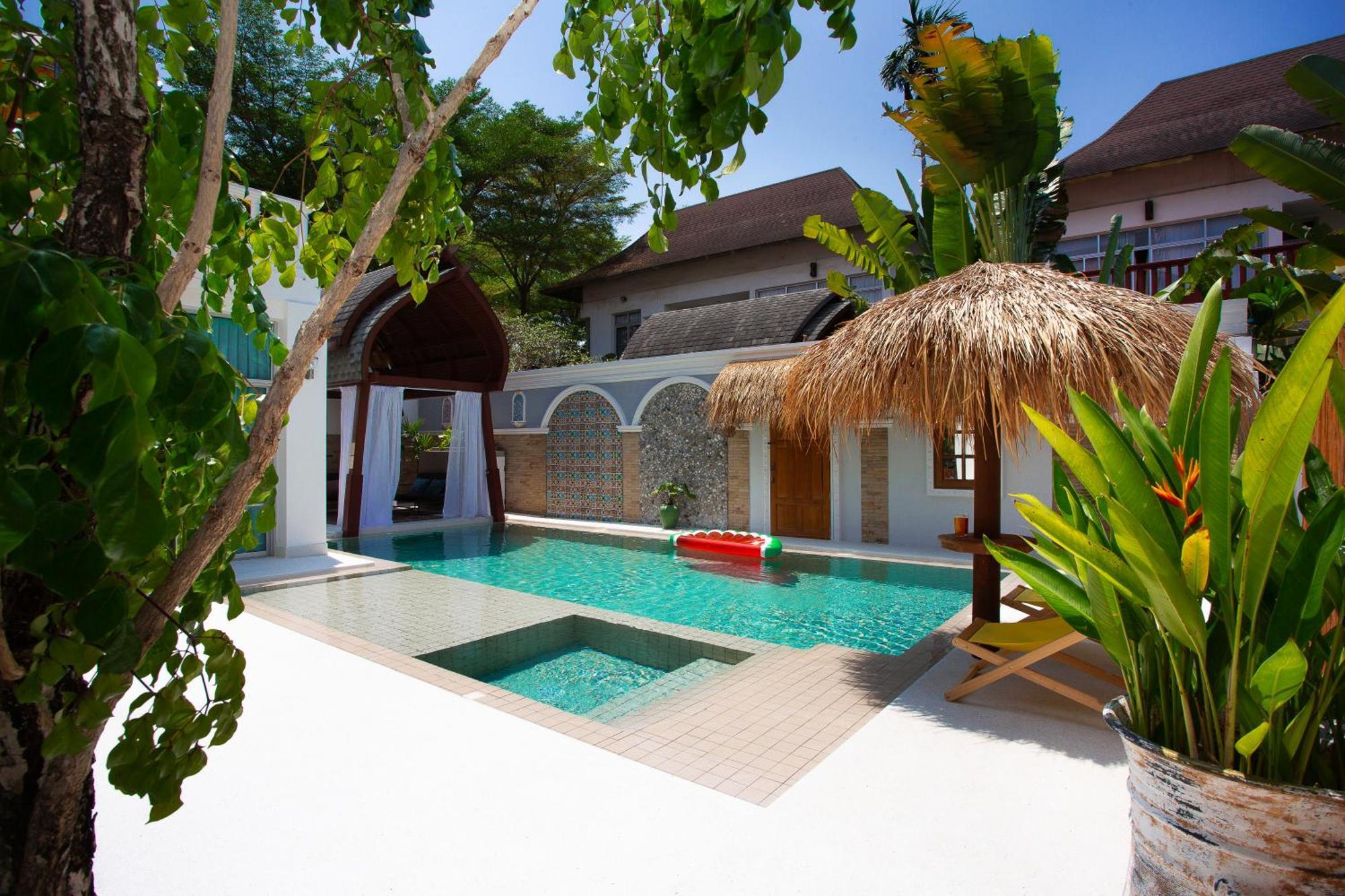 Nagawari Art Maldives Pattaya Villa Na Chom Thian Exterior foto