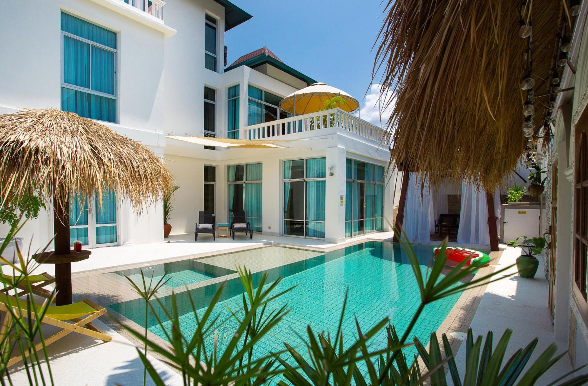 Nagawari Art Maldives Pattaya Villa Na Chom Thian Exterior foto