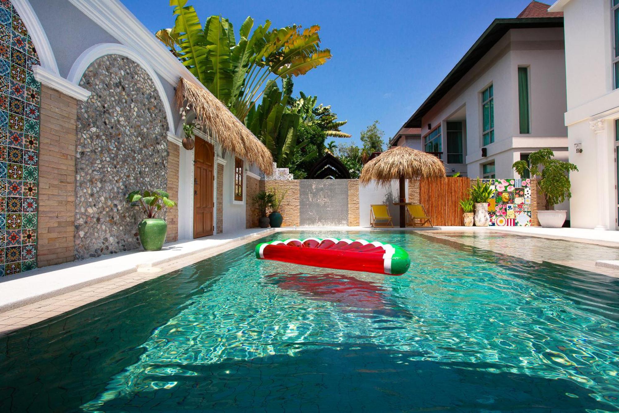 Nagawari Art Maldives Pattaya Villa Na Chom Thian Exterior foto